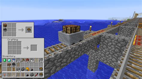 Add a detector rail at the back end of the redstone block with the command block beside it. . How to make a minecraft railway